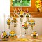 24-Set Bee-Themed DIY Craft Kit – Wooden Honey Bee Ornaments with Beads for Spring Holiday Activities, Party Favors, and Decorations